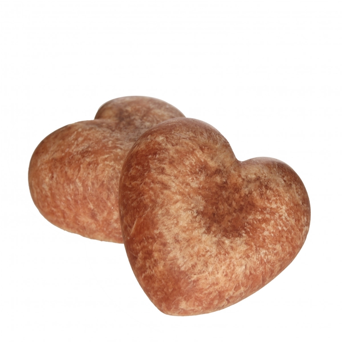 <h4>Mothersday Aroma heart Amber d4.5*2cm</h4>