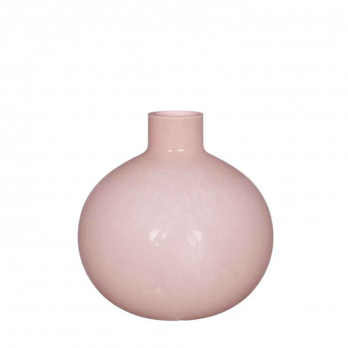 Glass Vase Rose d2/18*18cm
