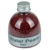 Vase water pearls-shape red FLEURPLUS 150ml