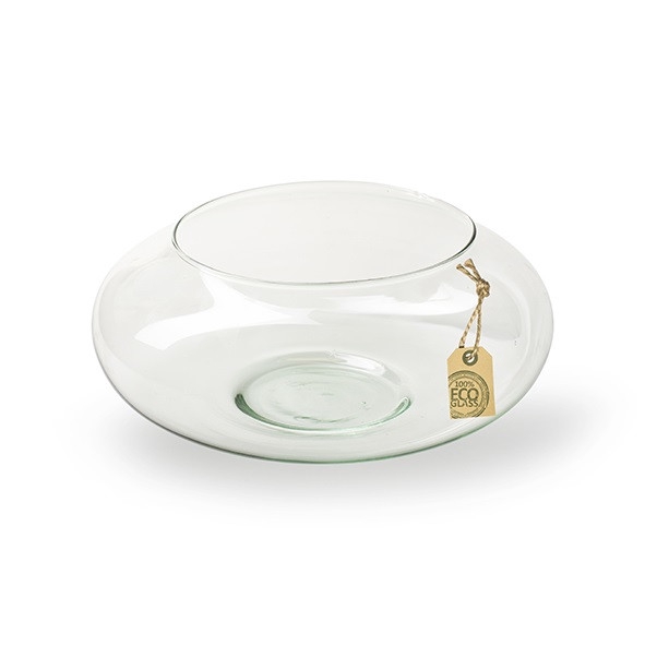 Glass Eco bowl d25*10cm