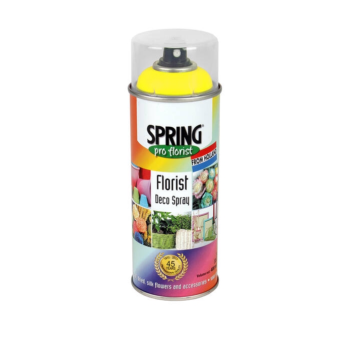<h4>Spring Decor Spray 400ml Fluor Geel 126</h4>