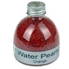 Vase water pearls-shape orange FLEURPLUS 150ml