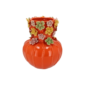 Flower Orange Vase 26x33cm