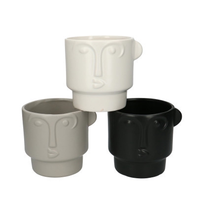 <h4>Ceramics Pot face/foot d12*12cm</h4>