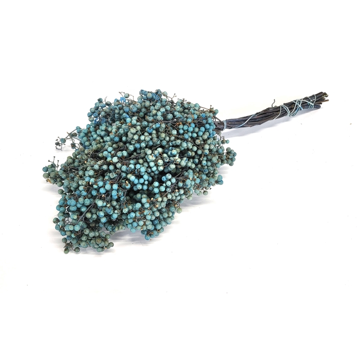 <h4>Pepperberries per bunch in poly Light Blue</h4>