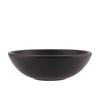 Vinci Matt Black Bowl Low Sphere Shaded 25x8cm