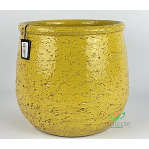 PLANTER CANDY  YELLOW 32*32*H28