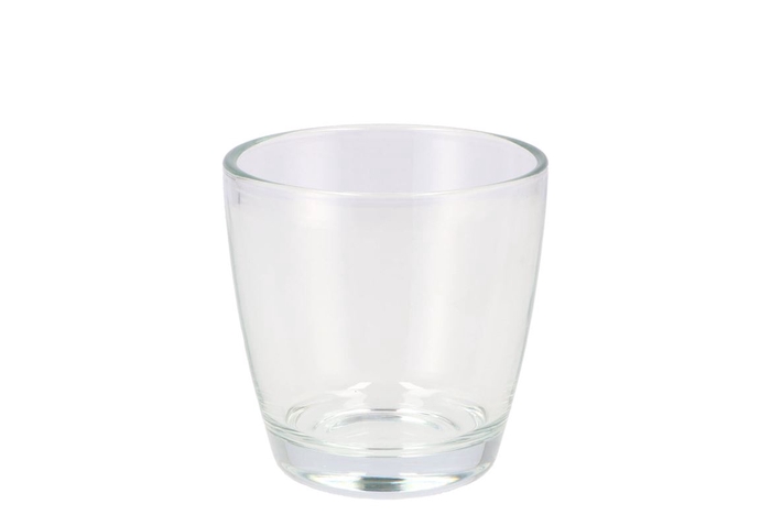 <h4>Glass Pot Heavy Carmen 11x12cm</h4>