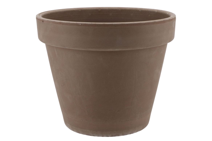 Terracotta Choco Pot Grey 31cm