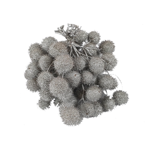 Small ball per bunch in poly silver