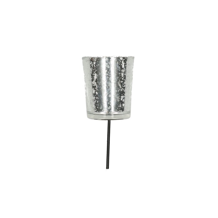<h4>Candlelight glass tealighth /pin d05 6/15cm</h4>