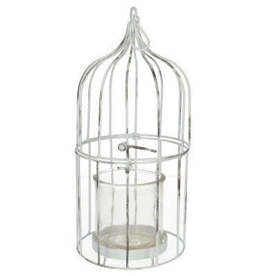 Homedeco Bird cage d12*25cm+glass