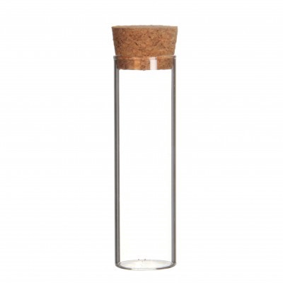 <h4>Glass tube+cork d03 10cm</h4>