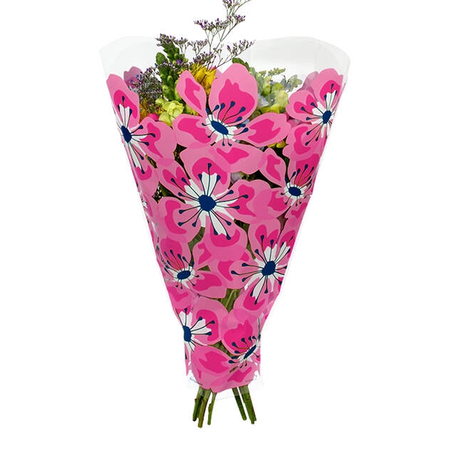 <h4>Sleeves 52x35x10cm OPP35 Floralia pink</h4>