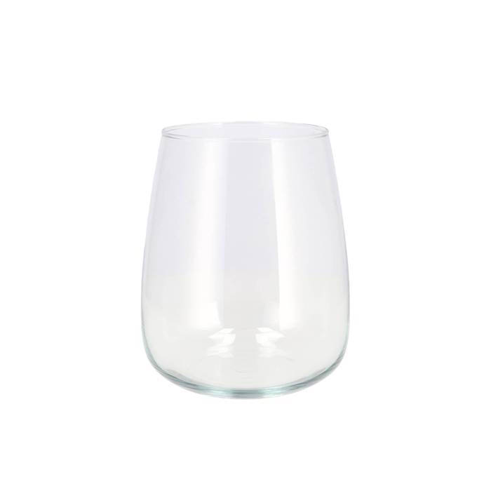 <h4>Glass Vase Teca 23x19cm</h4>