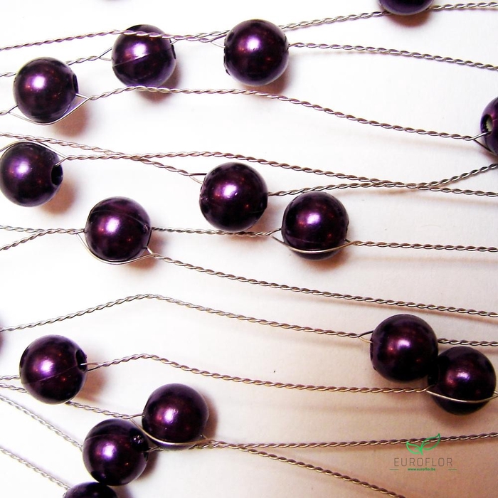 <h4>OASIS PEARLS ON WIRE AUBERGINE3M</h4>