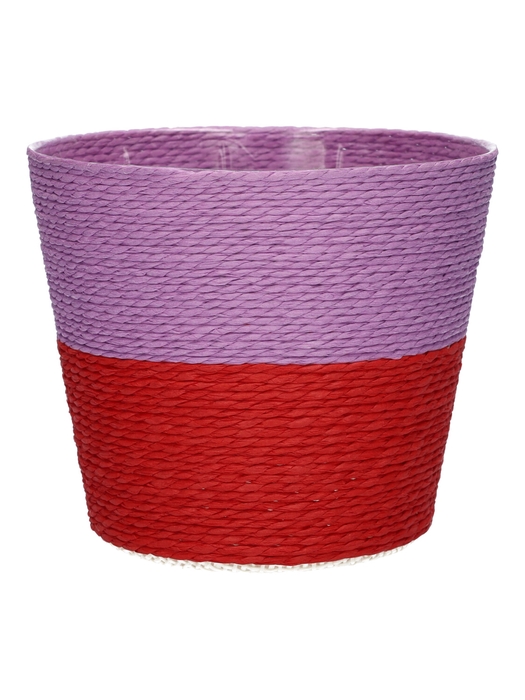 <h4>DF06-720226647 - Basket Riley1 Duo d13.3xh11 lilac/red</h4>