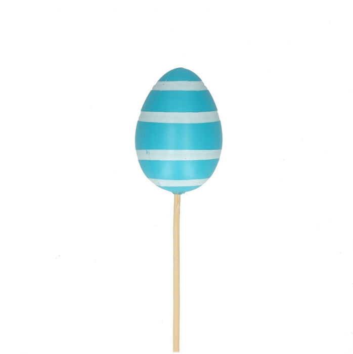 <h4>Easter Sticks 50cm egg stripe 6cm</h4>