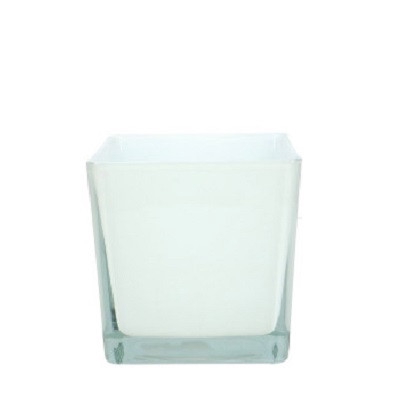 <h4>Glass cube taper d12 12cm</h4>