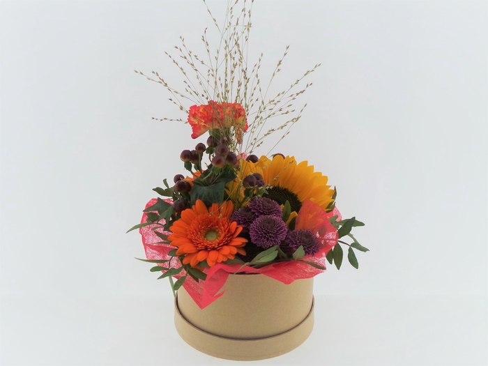 Bouquet Hat Box small Browny