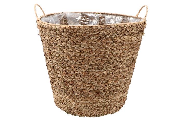 <h4>Seagrass Levi Basket Pot Natural 38x33cm</h4>