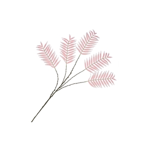 Silk Palm Leaf Light Pink 125cm