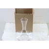 Deco Vase Glass Discus D7 H26
