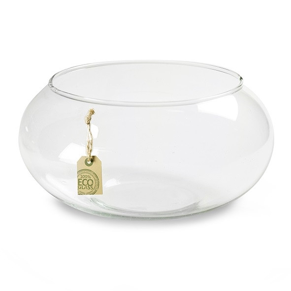 Glass Eco bowl d19*10cm