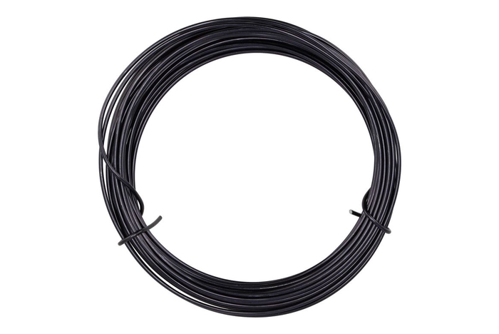 <h4>Wire Aluminium Black 2mm X 12 Meter A 100gram</h4>