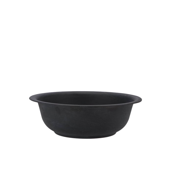 <h4>Zinc Basic Black Bowl 26x9cm</h4>