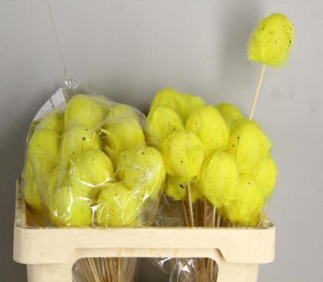 <h4>Stick Egg+feather Yellow</h4>