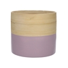 DF00-710830767 - Pot Mambu cylinder d16xh14 natural/lilac
