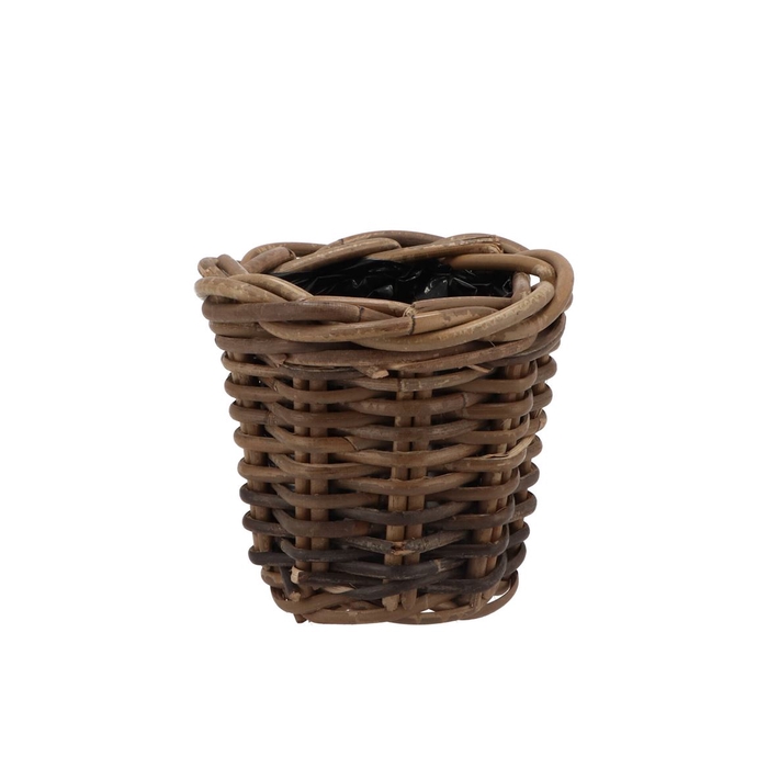 <h4>Rattan Basket Pot 17x15cm Nm</h4>