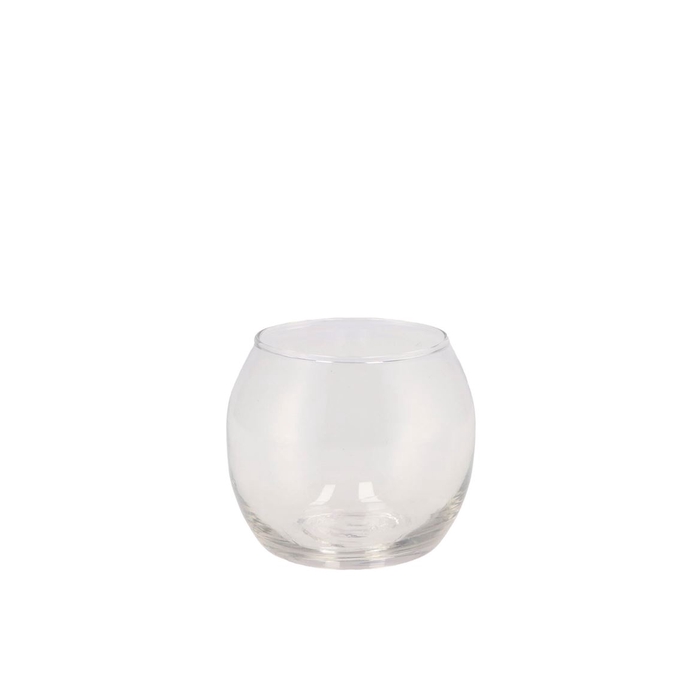 <h4>Glass Vase Shpere 8x7cm Nvb</h4>