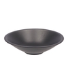 Ceramic Bowl Graphite Flat Round 33x9cm Nm