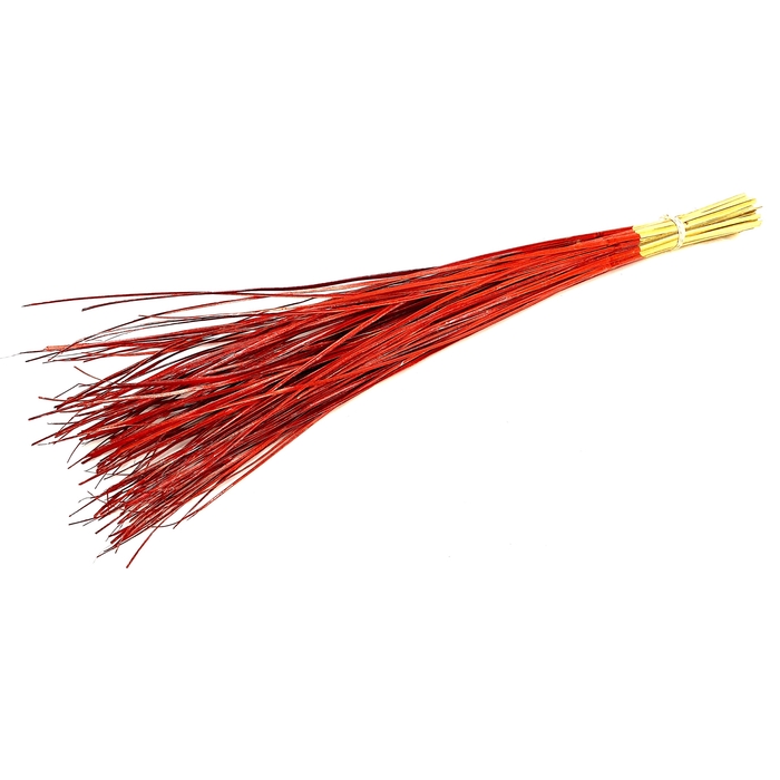 <h4>Palm ting ting straight 5pc tuft Metallic Antique Red</h4>