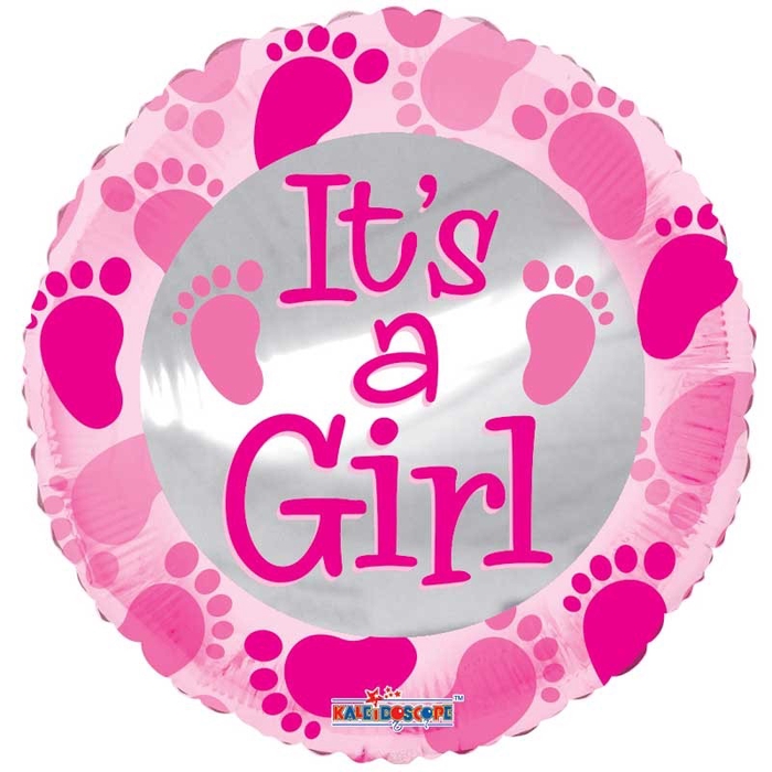 <h4>Party! Balloon It's a girl 45cm foot</h4>