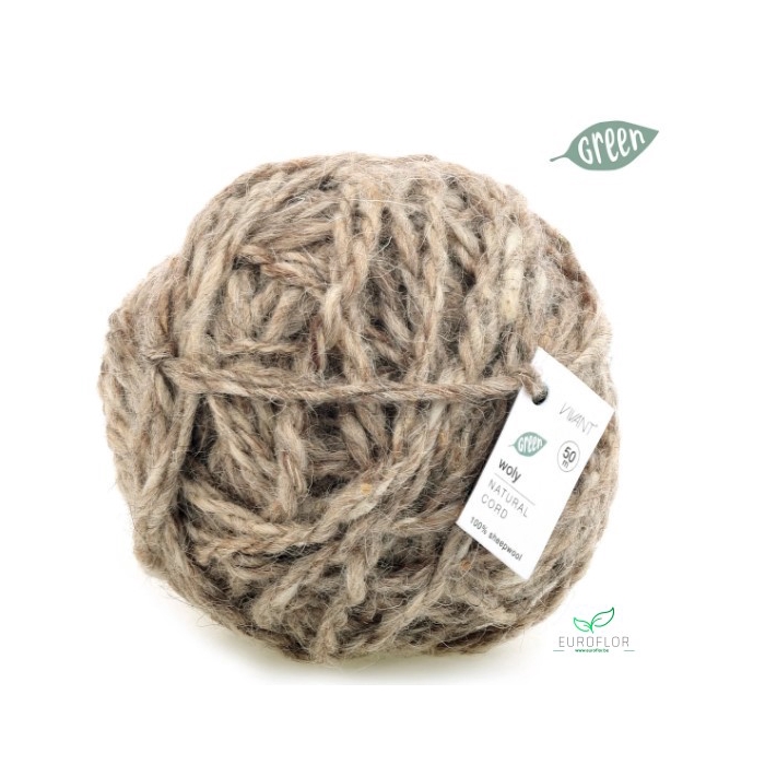 <h4>WOLY CORD 50M D5MM MIX BROWN</h4>