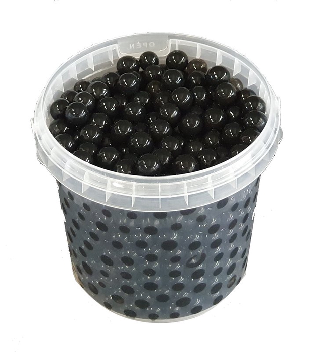 Gel pearls 1 ltr bucket black