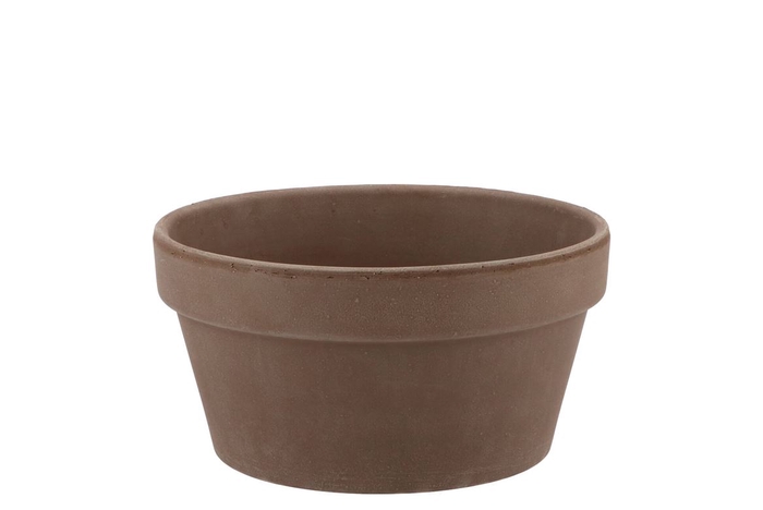 <h4>Terra Choco Conical Bowl 17x9cm Siliconised</h4>
