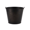 Zinc Basic Black Bucket 19x16cm