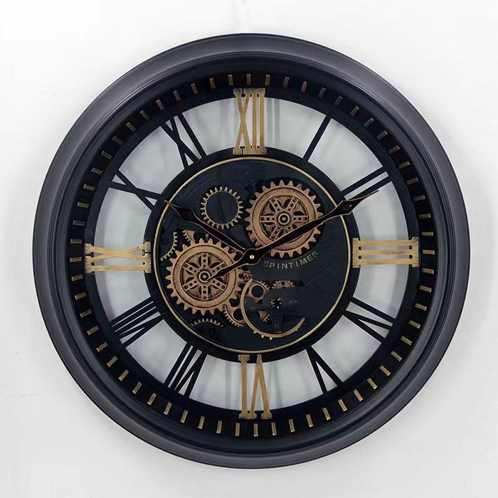 <h4>Clock Gear Ø63cm Black/gold 21</h4>