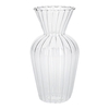 DF01-665290500 - Vase Swirl d6.2/7.4xh14 clear