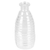 Vase Fomboni glass Ø6xH15cm transparant