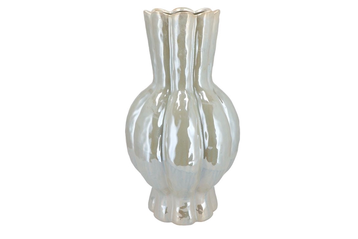 Garlic Pearl High Vase 25x45cm