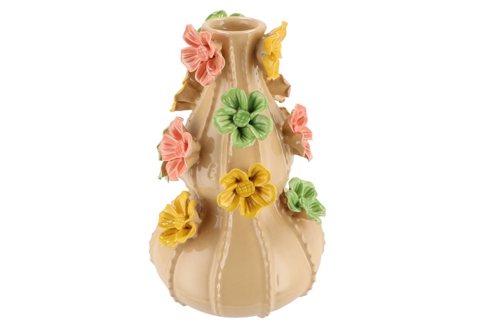 Flower Sand Vase Bubbels 19x31cm