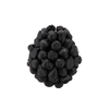 Forest Fruit Black Vase 20x22cm