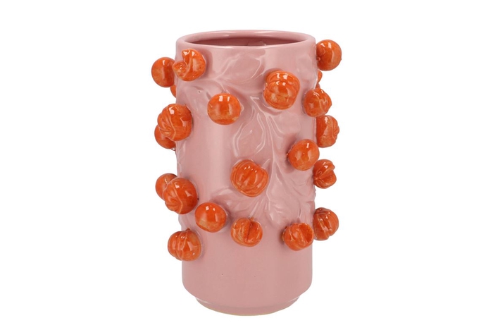 Fruit Mandarin Light Pink Cilinder 21x31cm