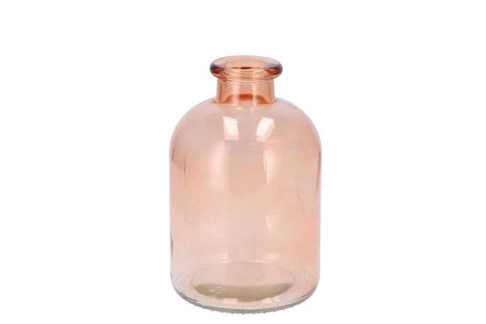 <h4>Dry Glass Peach Bottle 11x17cm Nm</h4>