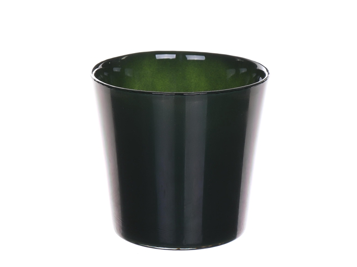 DF02-883543600 - Pot Nashville d13.3xh12.5 moss green